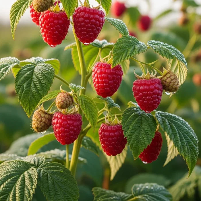 10 'Glen Ample' Raspberry Canes