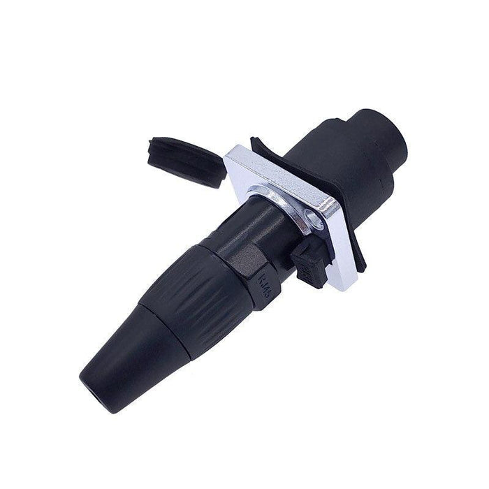 10 piece  8p8c RJ45 net work waterproof connector IP65 D socket panel ethernet connector.