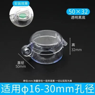 F22-2/1 22mm Button Round Cover (10Pcs/Lot)