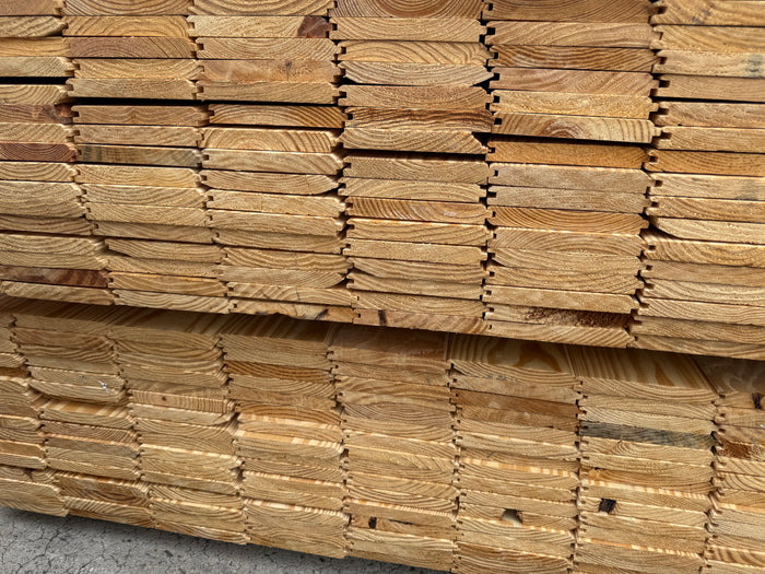 1x6x12' Yellow Pine V-Groove