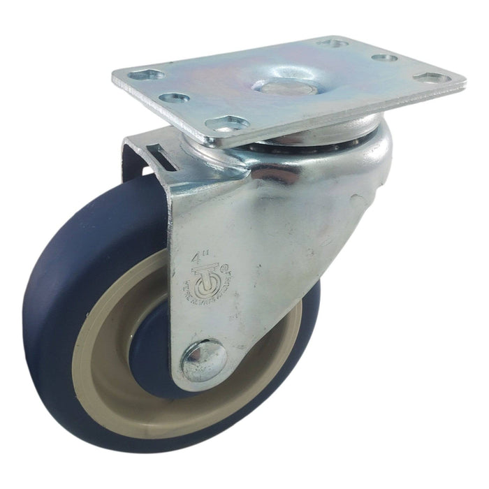 4" x 1-1/4" Poly-Pro Wheel Swivel Caster - Durable Superior Casters - product view 1