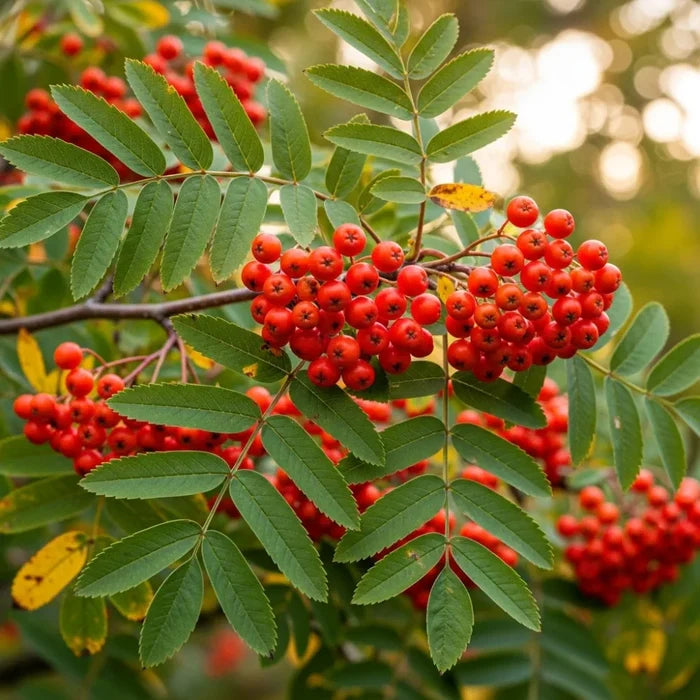 4ft Mountain Ash Rowan Tree | Sorbus aucuparia | 3L Pot