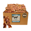 6" Thick Braided Bully Sticks-5