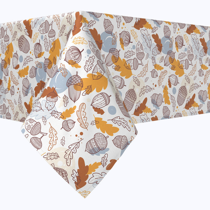 Acorns Allover Rectangle Tablecloths