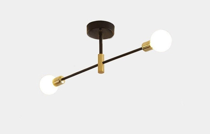 Adara Chandelier - 2 Heads - 27.6" x 9.8" / 70cm x 25cm / Without Bulbs - Level Decor
