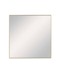 Alfonzo Gold Square Mirror
