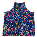 Apron - Flowers on Blue
