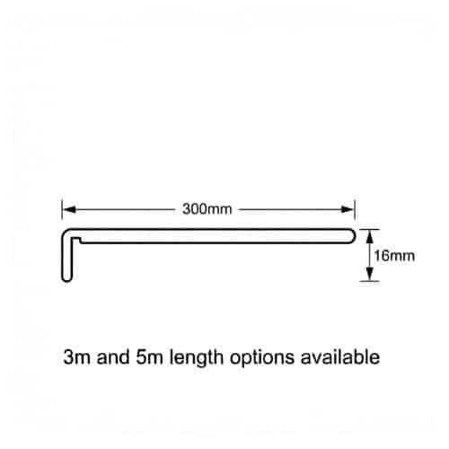 16 by 300 fascia board