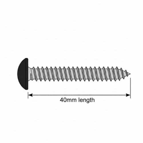 40mm fascia screws