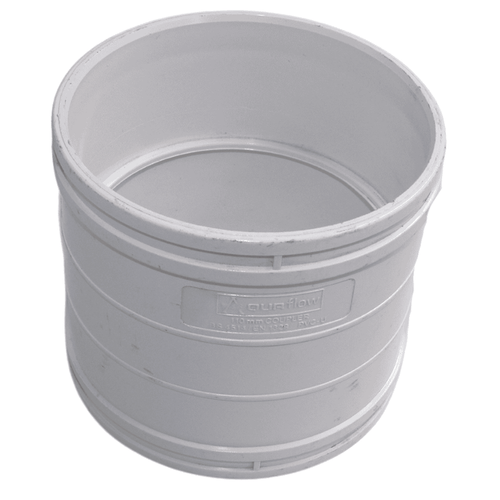 Aquaflow 110mm Pipe Double Coupler