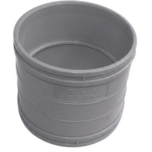 Aquaflow 110mm Pipe Double Coupler Grey