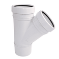 Aquaflow 110mm Push Fit Soil 135° Triple Socket Branch