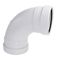 Aquaflow 110mm Push Fit Soil Pipe Double Socket Bend 135°