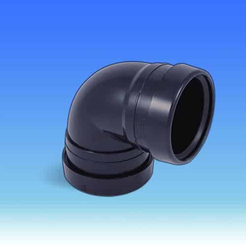 Double socket bend 90°