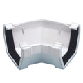 Square 120° Gutter Angle White
