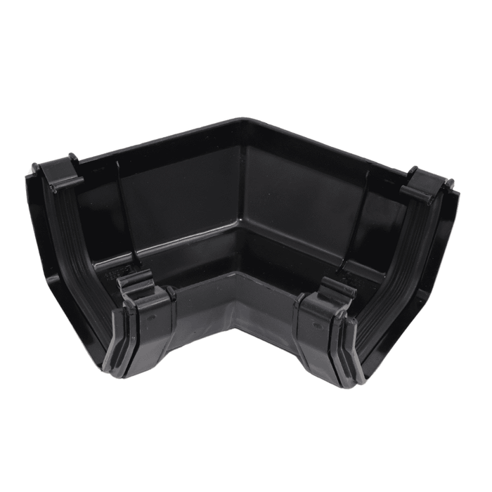 Black Square 120° Gutter Angle