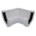 Square 135° Gutter Angle White