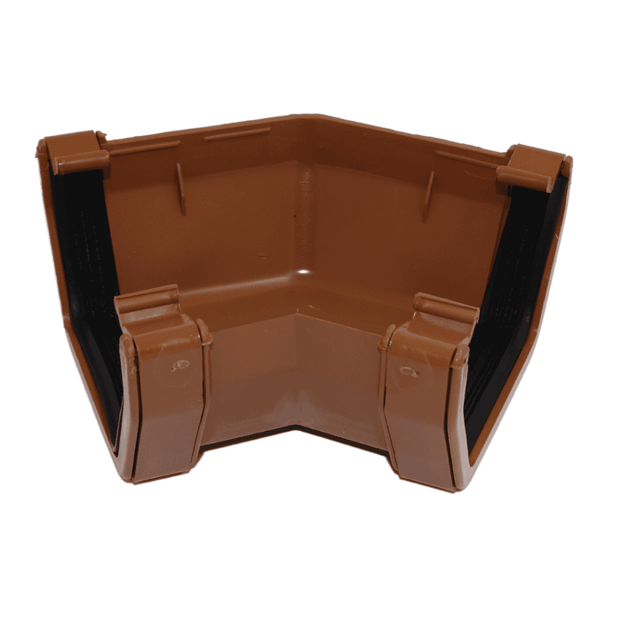 Light Brown Square 135° Gutter Angle