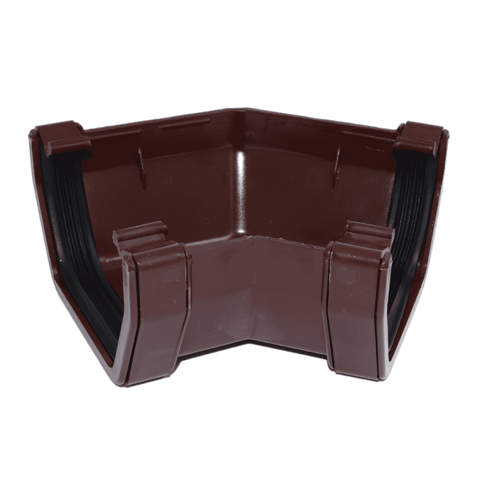 Brown Square 135° Gutter Angle