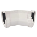 Square 150° Gutter Angle White