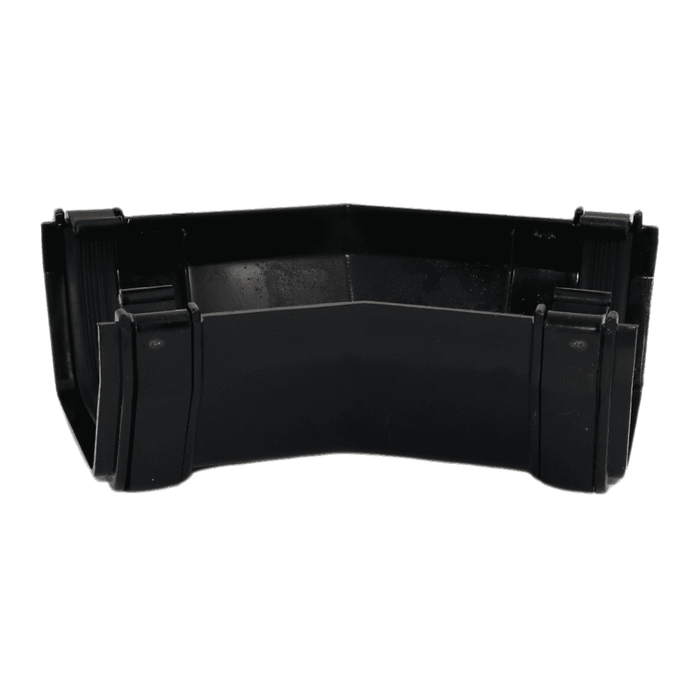 Black Square 150° Gutter Angle
