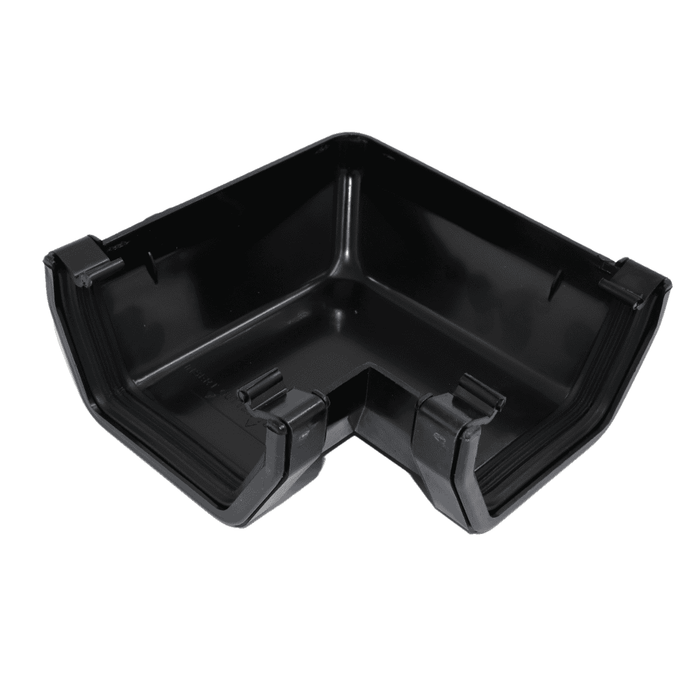 Black Square Gutter Angle 90°