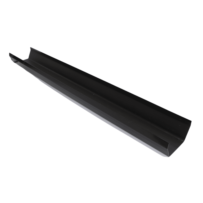 114mm Square Plastic Gutter 2m