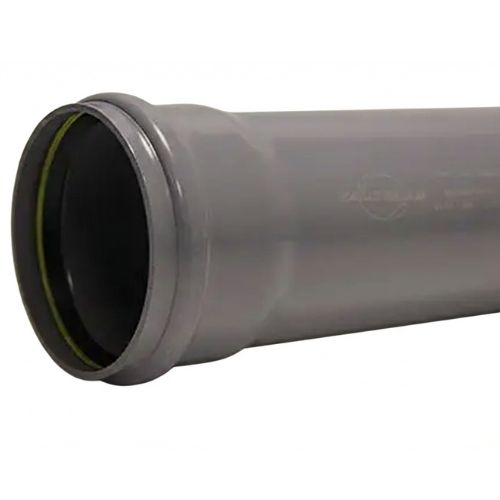 Aquaflow Single Socket 160mm Soil Pipe 4m