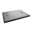Aquaflow 600x450mm Double-Seal Galvanised Manhole Cover & Frame