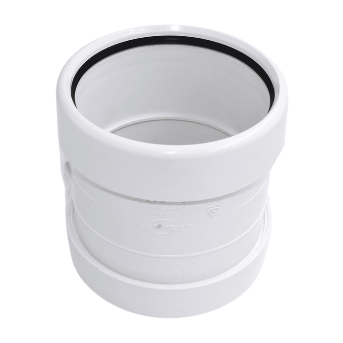 Aquaflow Single Socket 110mm Push Fit Soil Pipe Coupler Slip