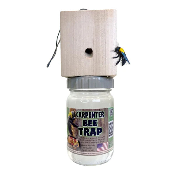 Billy Bob Billy Bob Carpenter Bee Trap – Hanging Outdoor Trap