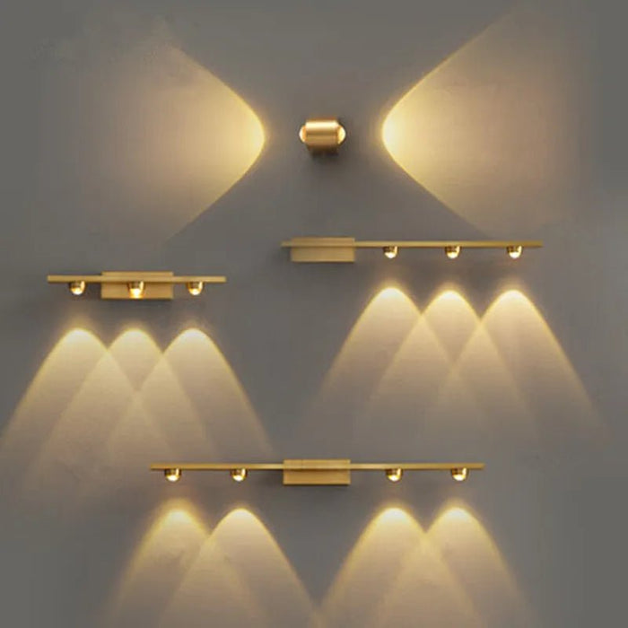 Boreal Wall Lamp - A - 2.6" x 3.2" / 6.8cm x 8.2cm / Warm White (2700-3500K) - Level Decor