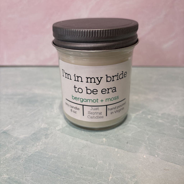 Bride To Be Era Jar Candle