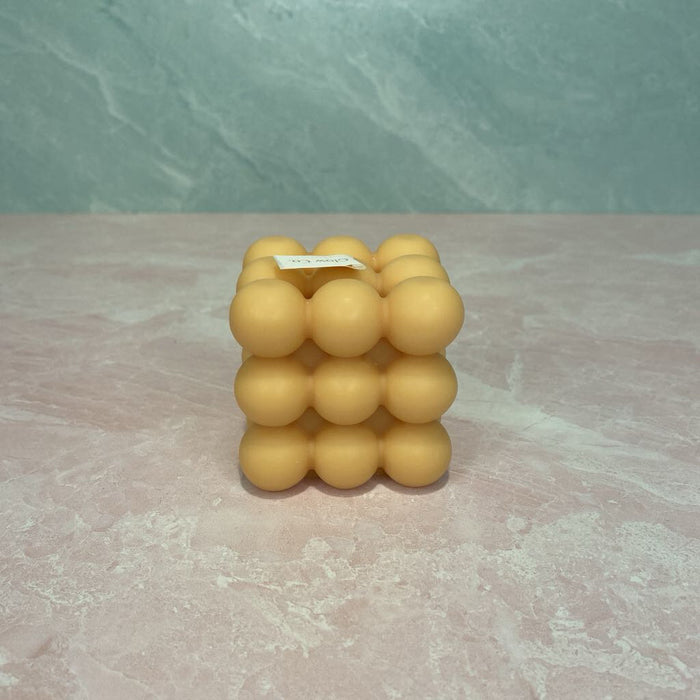Bubble Cube Candle