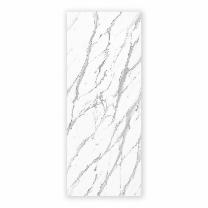 Carrera Marble White Grey Veined | 10mm X 1m X 2.4m