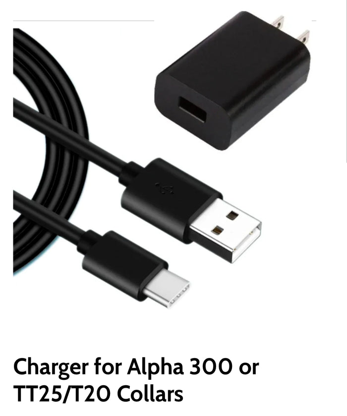 Charger for Alpha 300 or TT25/T20 Collars