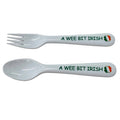 Children's Fork and Spoon Set -  A wee bit Irish