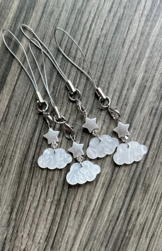 Cloud Phone Charm