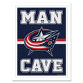 Columbus Blue Jackets Print - 12" x 16" Man Cave Design
