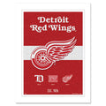Detroit Red Wings Print - 12" x 16" Team Tradition Design