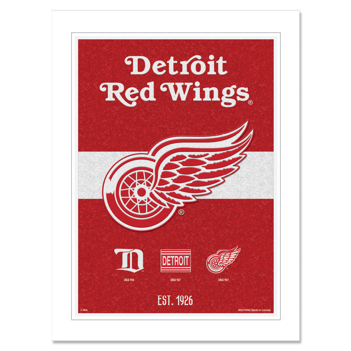 Detroit Red Wings Print - 12" x 16" Team Tradition Design