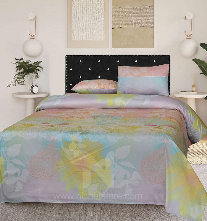 Double Bed Sheet Design NC-S 3885 - Nishat Creative Store