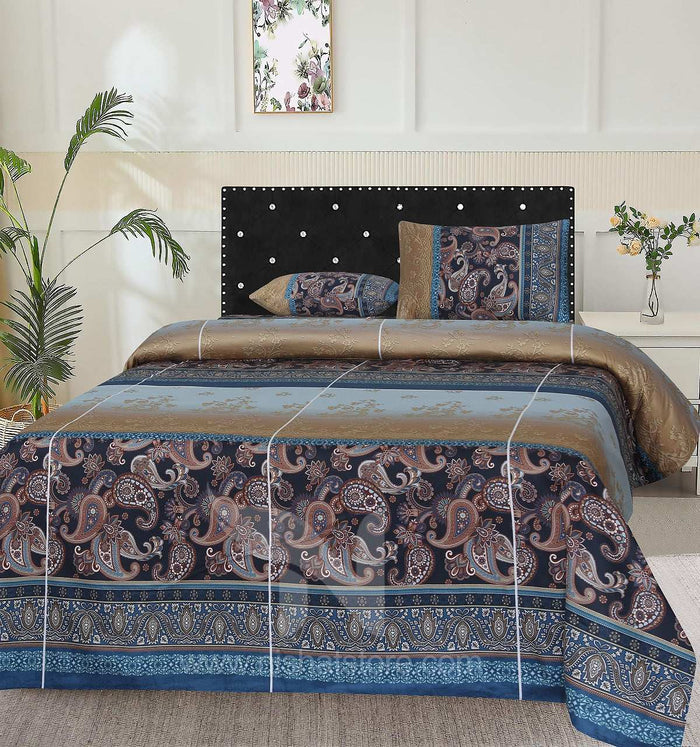 Double Bed Sheet Design NC-S 3906 - Nishat Creative Store