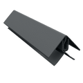 Duraklad Woodland Timber 2-Part Internal / External Corner Trim 3m in Anthracite Grey
