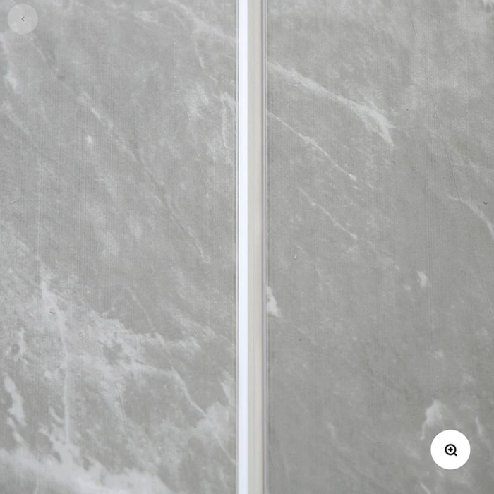 Embedded Dark Grey Marble Wall Panel 250mm x 2.6m x 8mm (Pack of 4)