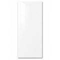 Embedded White High Gloss Wall Panel 250mm x 2.6m x 8mm (Pack of 4)