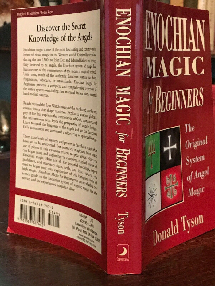 ENOCHIAN MAGIC FOR BEGINNERS: ANGEL MAGIC - Tyson - 1st, 2003 - ANGELIC MAGICK