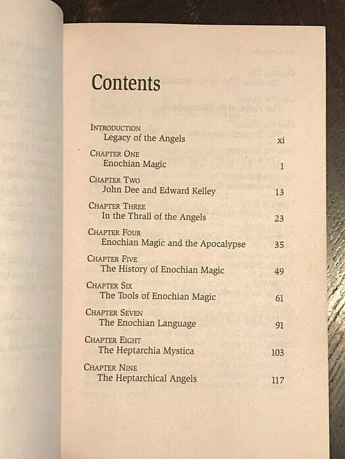 ENOCHIAN MAGIC FOR BEGINNERS: ANGEL MAGIC - Tyson - 1st, 2003 - ANGELIC MAGICK