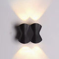 3.5" x 4.3" / 9cm x 11cm - 12W / Black / Black