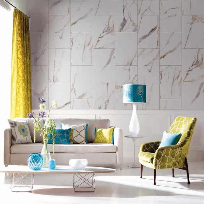 Feventa Beige Wall Panel | 400mm x 2.6m x 8mm (Pack of 4)